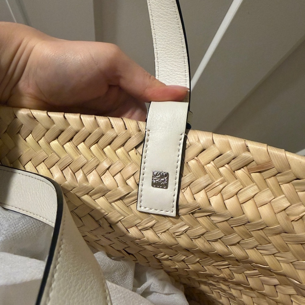 Loewe White Basket Bag - Picture 3 of 3